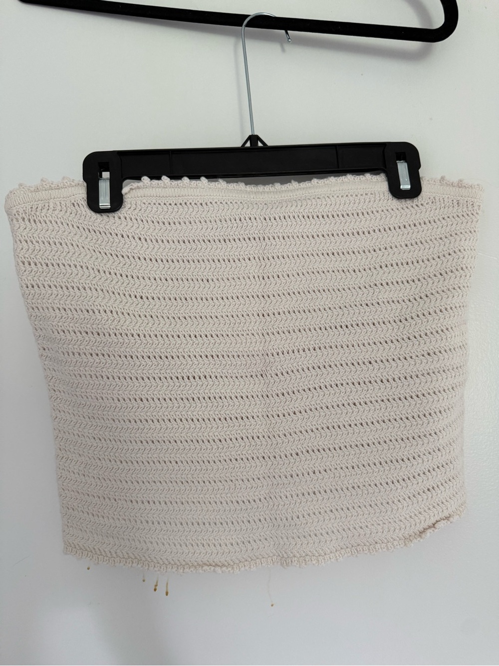 Abercrombie & Fitch Crochet Mini Skirt - Cream